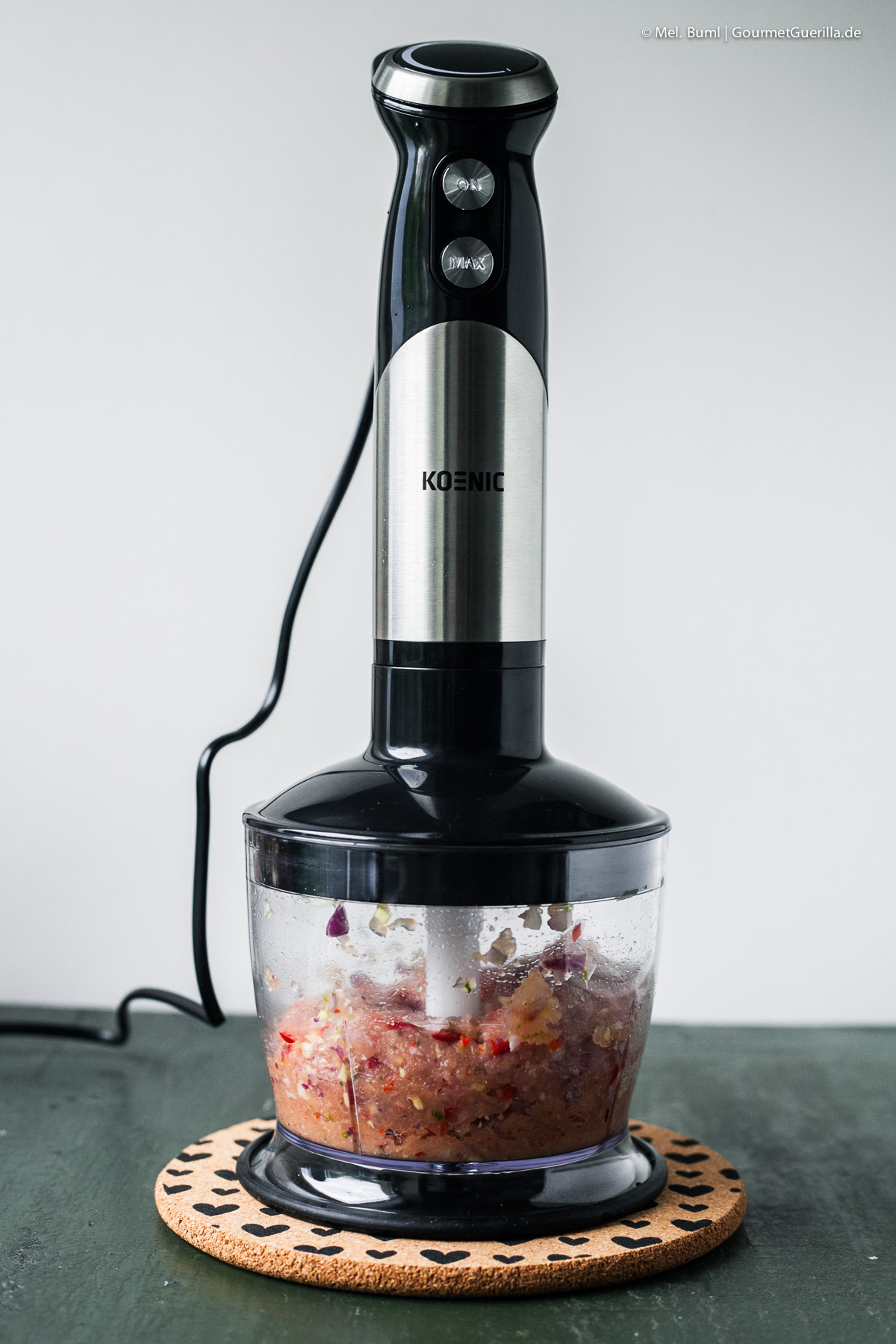  Making Minced Meat for Summery Rice Noodle Salad with Asian Pesto and Poultry Minced Bait | GourmetGuerilla.com 