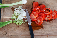 Feta tomato P&auml;ckchen from the Grill