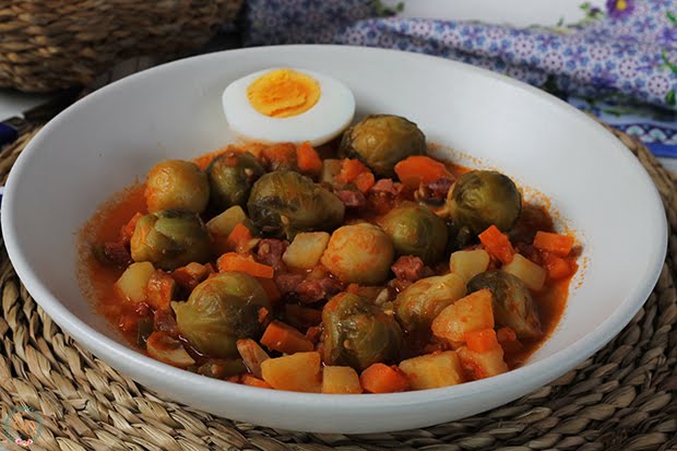 ESTOFADO DE VERDURAS CON CHAMPIÑONES