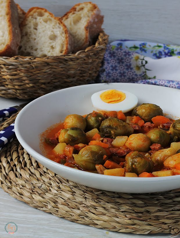 ESTOFADO DE VERDURAS CON CHAMPIÑONES