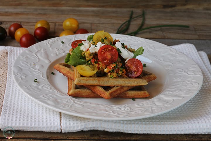 GOURRES OF WHEAT SARRACENO WITH VEGETABLES